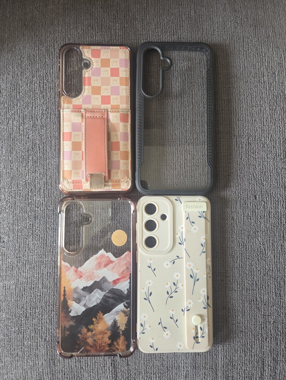Lot Of 4 Samsung 24+ Cases